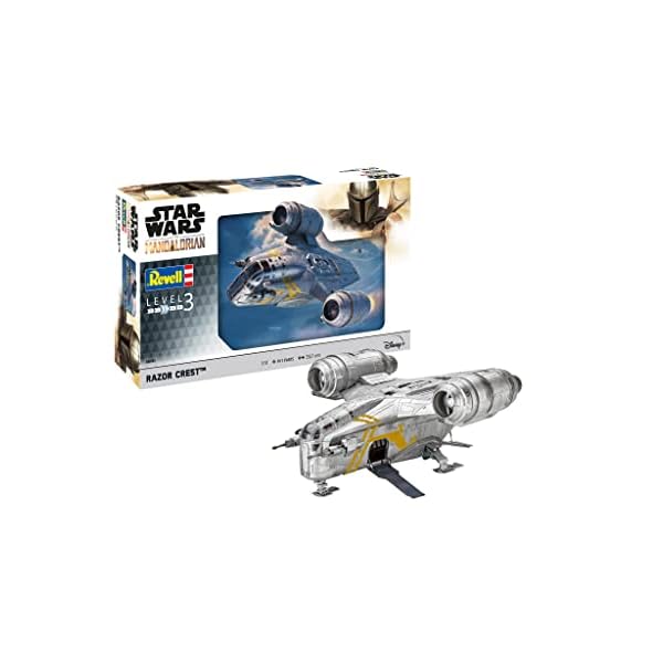 Revell 06781 The Mandalorian: The Razor Crest, zum Bemalen