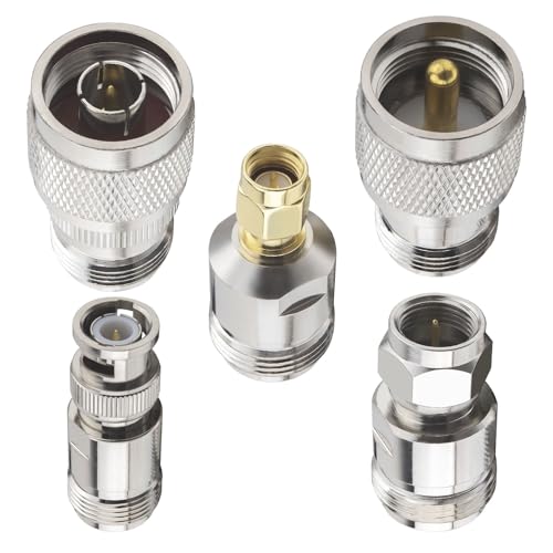 Kit Adaptador N Tipo 10 Piezas para Radio y Router miniatura 5