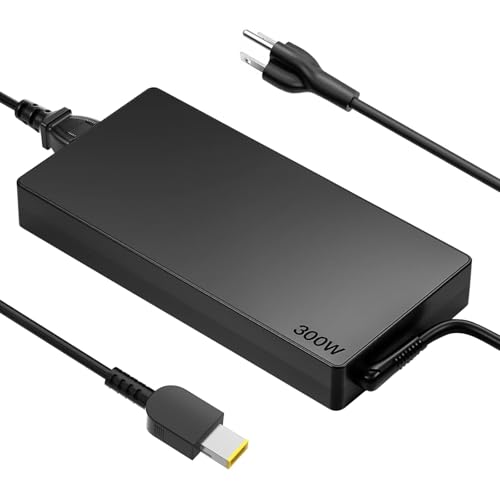 300W Slim Adapter Laptop Charger Compatible with Lenovo Legion 9i 7 7i 5i 5 Pro 16IRH8 16IRX9...