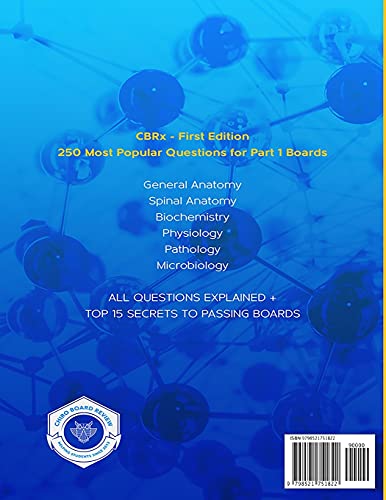 NBCE(r) PART 1 Chiropractic Board Review: 250 most popular questions for Part 1 Boards. (NBCE(r) Review Part 1, 2 & 3 - Most Popular Questions) - Image 2
