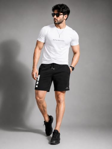 Image of Dpassion Quick Dry Polyester Sport Shorts for Men | Gym, Running and Training Shorts