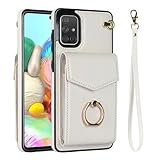 Design del portafoglio: questa custodia per Samsung Galaxy A70 è dotata di 4 slot per schede integrati, 2 slot per contanti per mantenere i tuoi oggetti essenziali senza un portafoglio aggiuntivo, leggero e pratico.