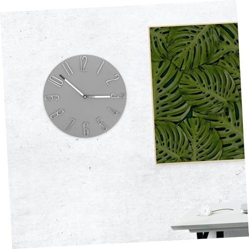 Horloge murale analogique décorative au design moderne épuré - 5