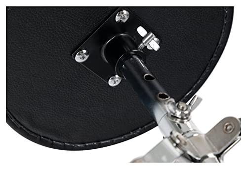 XDrum Schlagzeughocker Junior - Drumhocker für Kinder - 3-Fach Höhenverstellbar von 32cm-37cm - Stabile Gummifüße für perfekten Stand