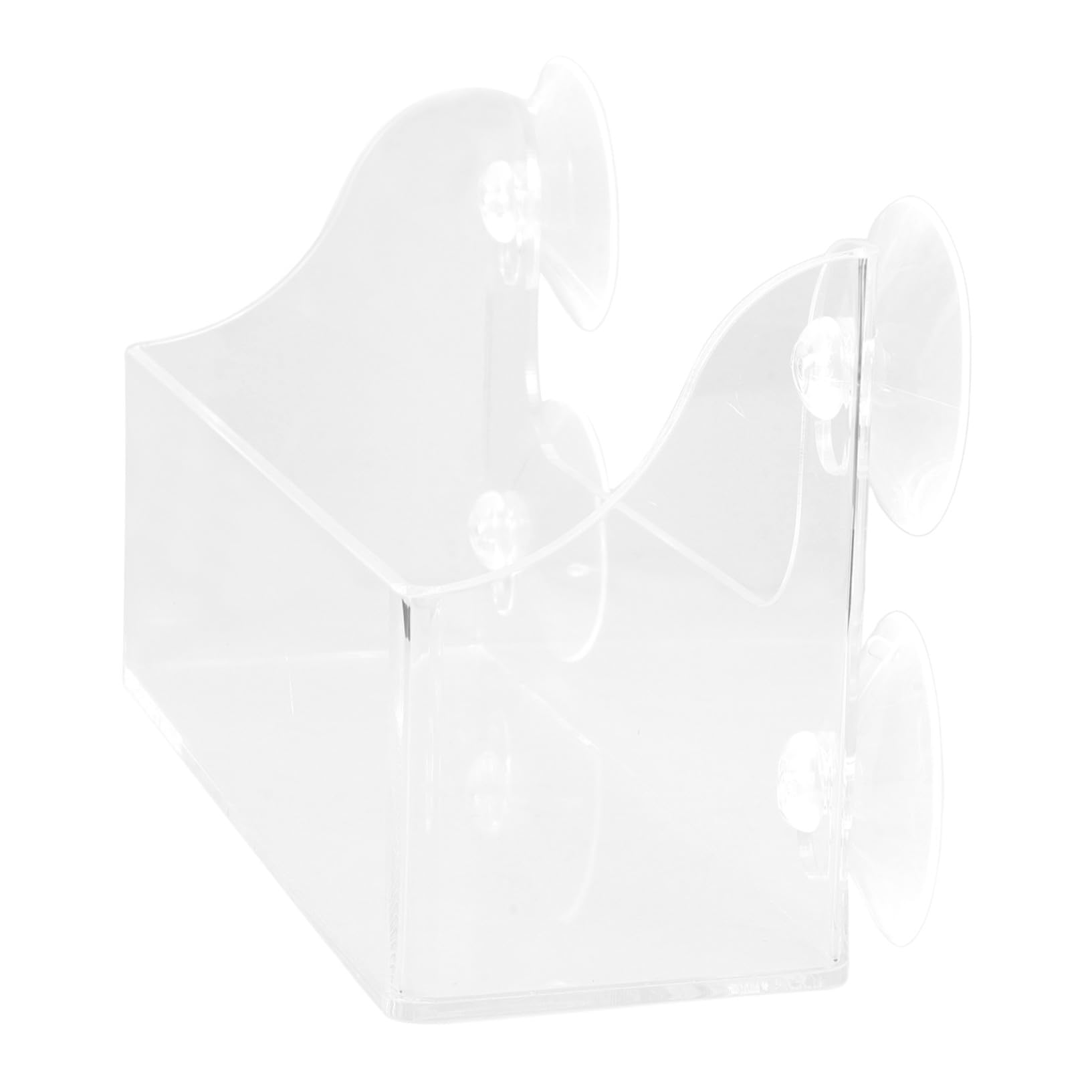 Étagère de rangement acrylique pour une cuisine épurée