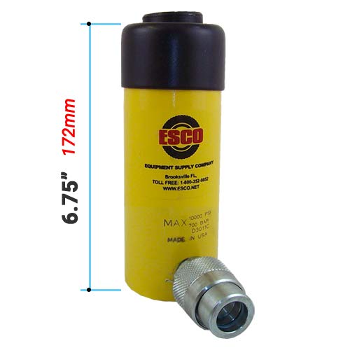 Image of Esco 10302 10 Ton Hydraulic Ram Cylinder, 4 in. Stroke