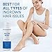 Razor Bump Stopper with Ingrown Hair Treatment: Razor Bumps Treatment for Men and Women, After Shave Solution for Ingrown Hairs and Razor Burns, Roll on Applicator- 3.38 Fl Oz