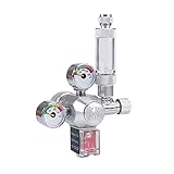 ✪Magnetventil: Zum Ein- und Ausschalten des CO2-Generatorsystems mit einem Timer (nicht im Lieferumfang enthalten). 100-240V breiter Spannungseingang, DC 12V Ausgang, das Magnetventil ist 12V geräuschlose Version.