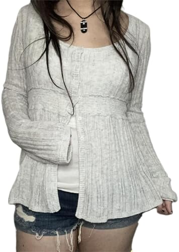 Thopavenoir Women Peplum Ruffle Hem Babydoll...