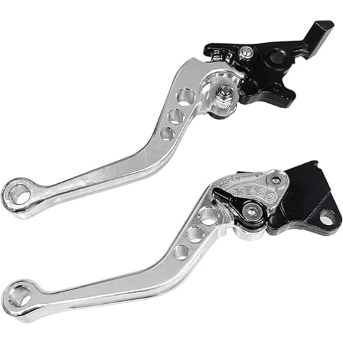 Levier d'embrayage universel en alliage CNC argent pour moto