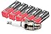 Produktbild 5er Set Zündkerze Isolator Spezial M14 x 260 Doppelpin für alle Simson, AWO, MZ, Schwalbe, Spatz, Star...