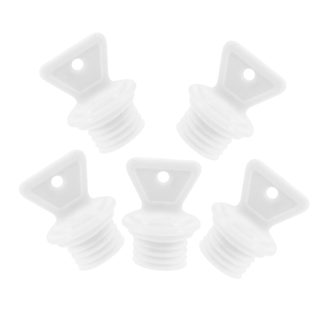 NOLITOY 5pcs Replacement Hot Water Bottles Caps Leakproof Hot Water Bag Stopper Caps Plastic Sealing Stoppers for Hot Water Bottles Replacement Small Stoppers