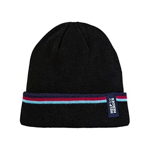 Help for Heroes Men's Stripe Beanie in Black Cover