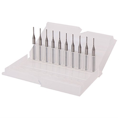 iiMash A Set Of 1.0mm Tungsten Steel PCB Printed Circuit Board Drill