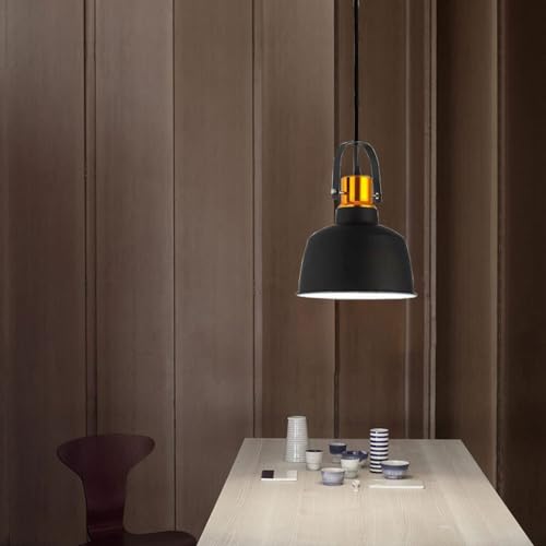 Lámpara de techo industrial blanca E27 para decoración moderna 4