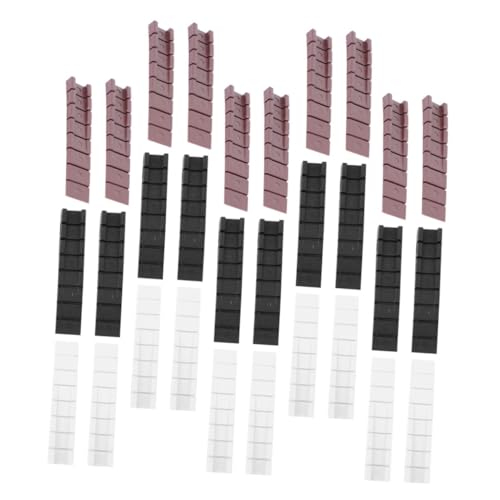 DOITOOL Leveling Shims for Furniture 30 Pcs Plastic Levelers Shims Easy Install for Tables Cabinets