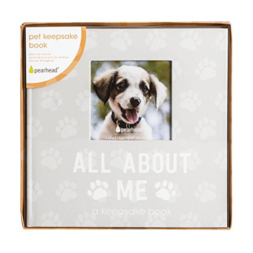 image for Pearhead Pet Milestone Keepsake, Paw Print Design, Dog Owner Gifts, Ch