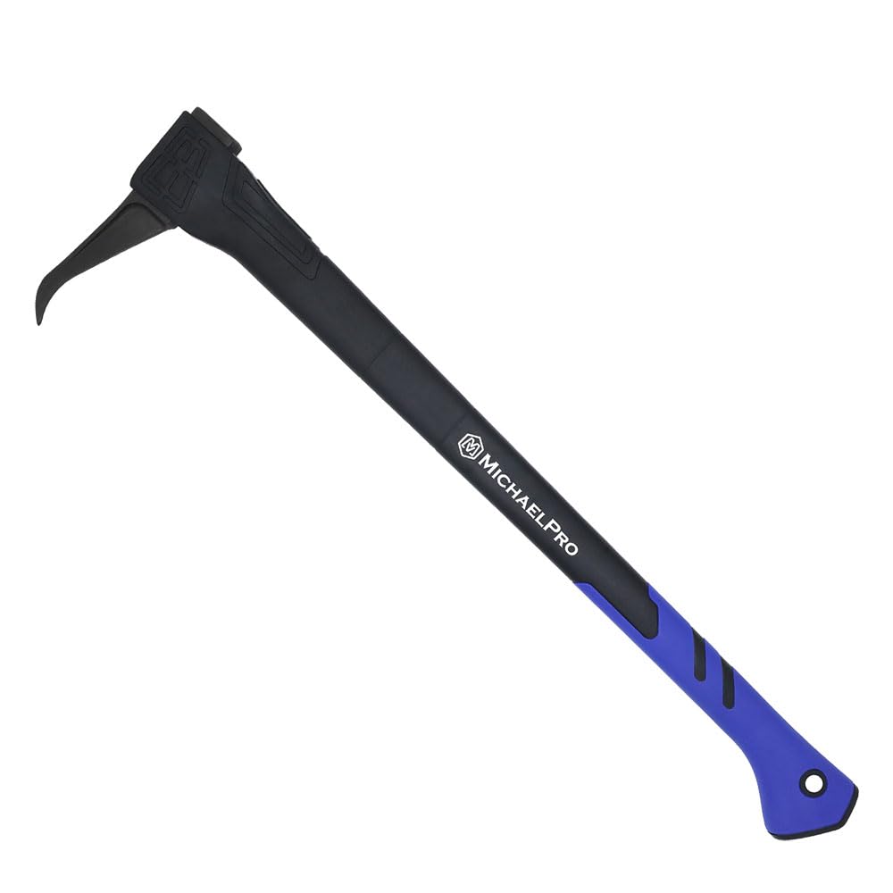 MichaelPro Pickaroon da 73,9 cm, in Acciaio forgiato, con Manico Resistente alle intemperie e Ammortizzante per Registrazione, Sollevamento Tronchi e trascinamento | MP004025