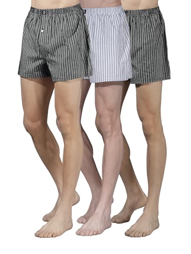 Image of Dollar Mens Cotton Rich Boxer (Pack of 3)