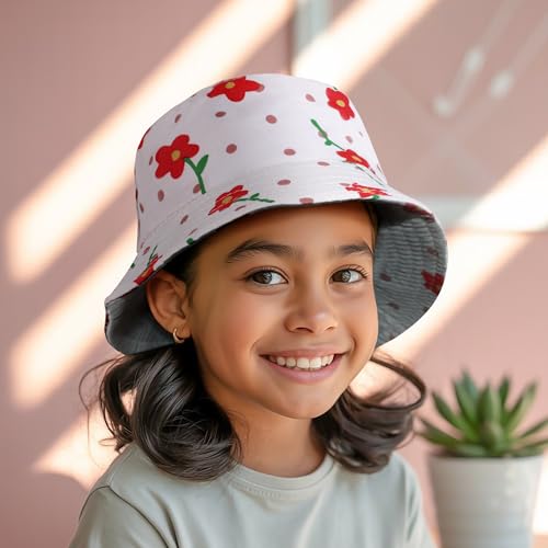 Image of VRITRAZ Kids Baseball Cap | Adjustable Cotton Sun Hat for Boys & Girls | Comfortable Wear (4-12 Year)