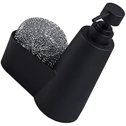 Fregadero Porto Delinia DOITOOL Botella De Prensa De Jabón Bandeja De Almacenamiento De Esponja para Fregaderos De Granja Dispensador De Jabón De Escobillas De Baño Líquido Abdominales Jabonera