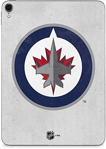 Skinit Decal Tablet skin compatible with iPad Pro 11in (2021) - Officially Licensed NHL Winnipeg Jets Distressed Design