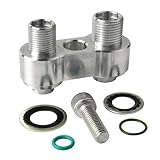 AC Compressor Adapter for LS GM R4 Fitting CNC Aluminum Straight Adapter