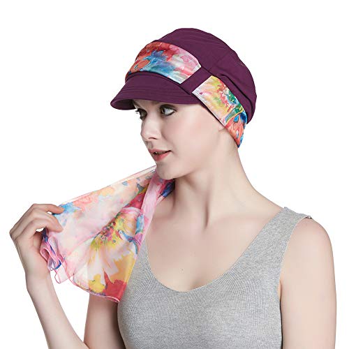 Alnorm Cotton Hats For Women Chemo Winter Cozy Hat #TOP4