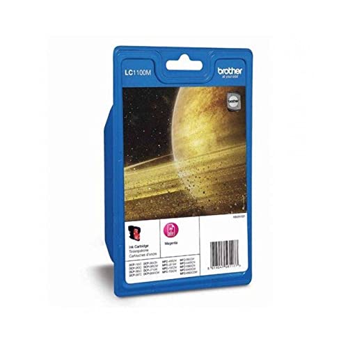 Brother inkoustová nápl? LC-1100M/ ?ervená