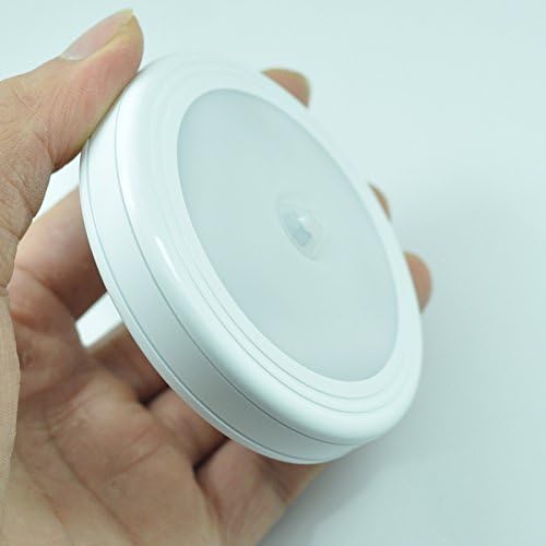 Taidacent Taidacent Human Body Induction Lamp LED Night Light Aisle Light Wardrobe Cupboard Trunk Battery Motion Sensor Light (White Light) photo 3