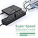 USB hub,7-Port USB Hub,VEMONT 3.0 USB Splitter with Individual On/Off Switches and Lights, 4ft/1.2m Long Cable USB Extension for Laptop and PC Computer