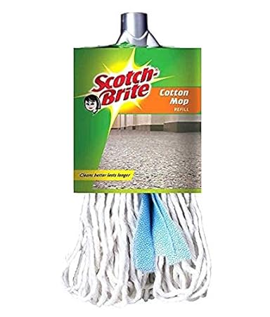 Scotch-Brite Cotton Handle Mop Refill-Pack of 1