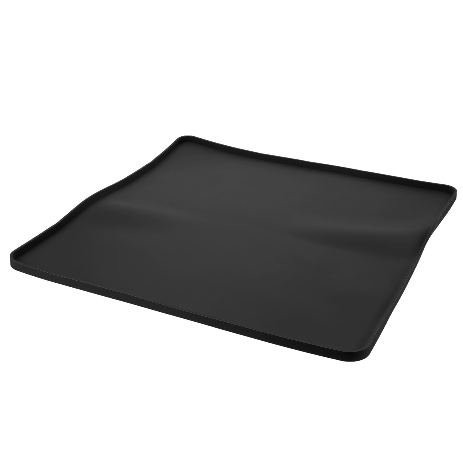 Bandeja de goteo de silicona negra antiderrapante para deshumidificador