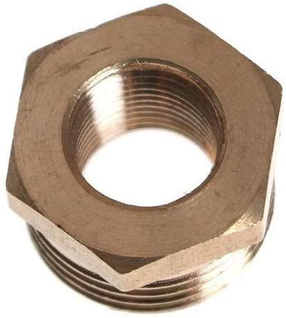 Raccords filetés Connecteurs de tuyaux en laiton Laiton 3/8" BSPT Adaptateur NPT femelle 1/8" Raccord de douille de tuyau en laiton Raccord de réduction Coupleur Adaptateur Raccord de tuyau Raccord d