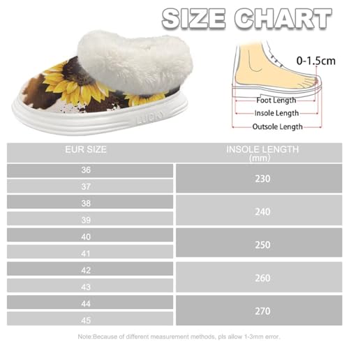 FOR U DESIGNS Women's Lightweight Slippers Fuzzy Warm House Shoes with Anti-Skid Sole Washable Comfortable Indoor Slipper2