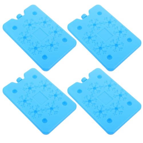 4pcs Reusable Cooler Ice Packs 200ml Plastic Cold Blocks