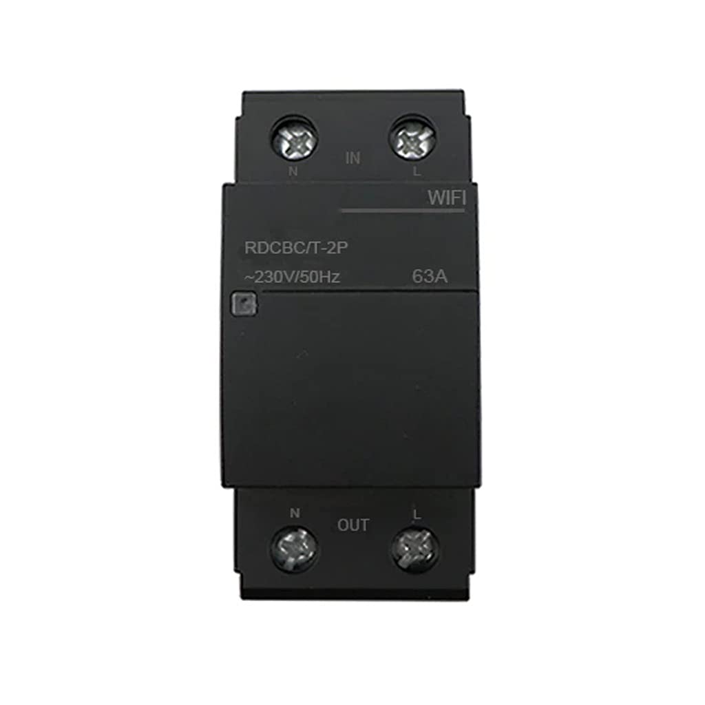 Buy YWSZJ 2P Smart WIFI Circuit Breaker Voltage Energy Power kWh Meter