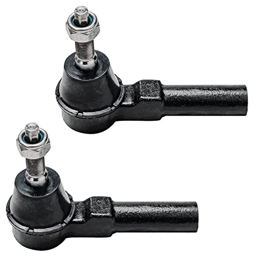 Image of Detroit Axle - 6pc Front End Suspension Kit for Ford Mustang 2010-14 2 Lower Control Arms with Ball Joints Sway Bar Links Outer Tie Rod Ends Replacement