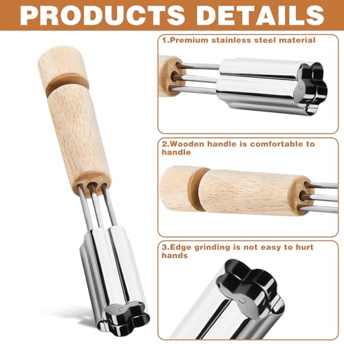 Cupcake Corer, Stainless Steel Corer Tool Used for Cupcake Filler Tool Cake Baking Accessories - Image 3