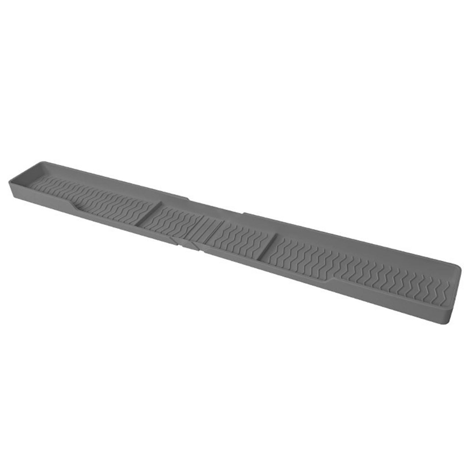 Tsophreniq Large Capacity Silicone Storage 30Inch Length for Counter Cabinet Holds Multiple Containers Securely Oven Accessories Storage