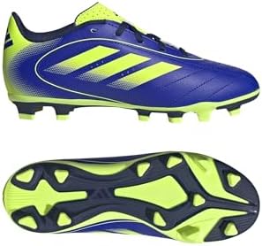 Adidas Unisex-Kids Goletto IX Firm Ground/Multi Ground, Lucid Blue/Lucid Lemon/Dark Blue, 5 — view 4