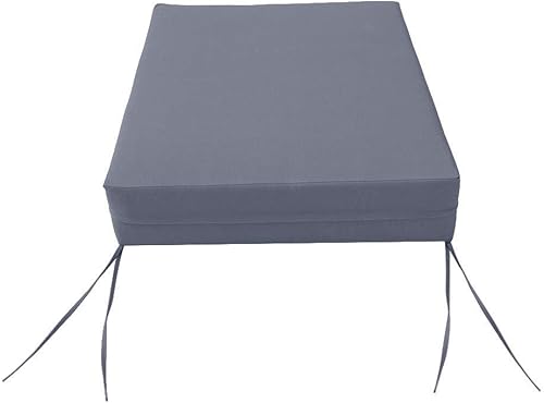 Miniatura 5 de *Solo funda*-Funda de almohada para respaldo de asiento profundo para exteriores, borde de cuchillo, pequeño-AD001