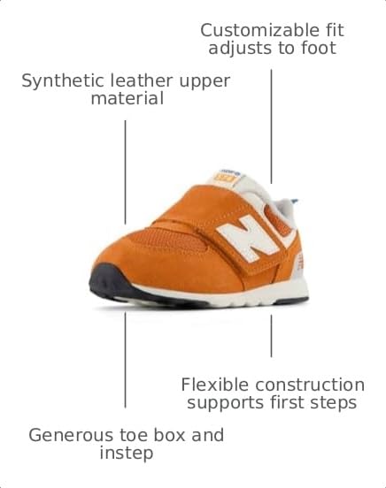 Image of New Balance Baby Boys' 574 New-b Hook-and-Loop Sneakers