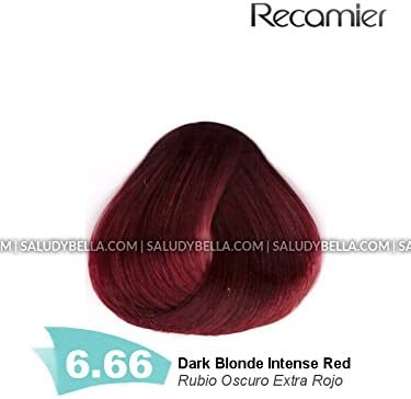 Recamier SalonIn Techni Tone Permanent Hair Color Creme Low Ammonia Dyes 40+ Colors | Tintes de Cabello Bajo Amoniaco 2.11oz-60gr (6.66)