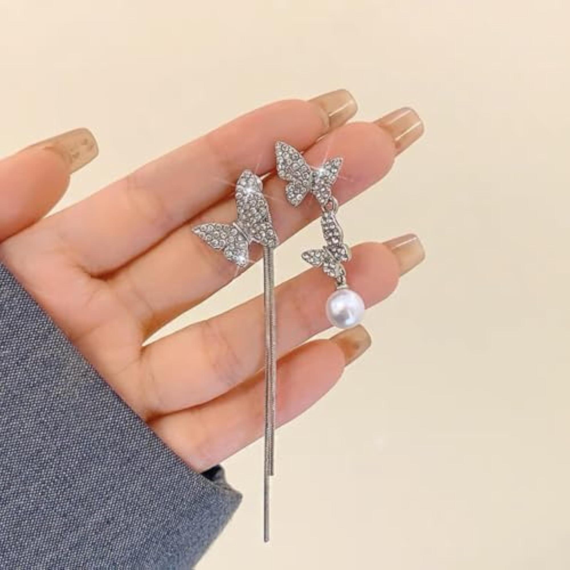 Celebrity Inspired Stylish Pearl Earrings, Gift for Her