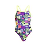 Funkita Badeanzug Mädchen Single Strap (Packed Lunch, 164)