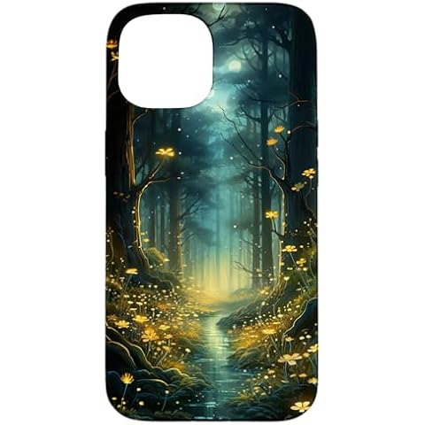 iPhone 15 Mystical Forest Case Cover