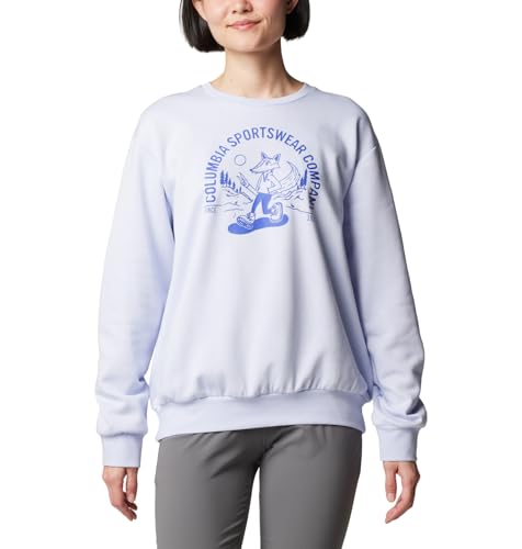 Columbia Hart Mountain Crew III Maillot de survêtement Femme contre le froid doux