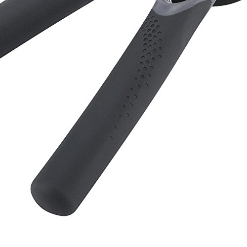 Abridor de lata manual de aço inoxidável de 2 alças Levantador de tampa de borda suave