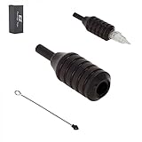 EZTAT2 1 inch Aircraft Tattoo Cartridge Grips Aluminum Tube with Needle Bars